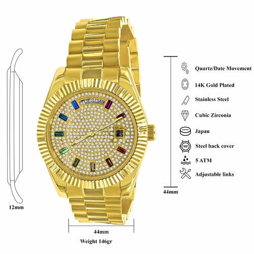 ARISTOCRATIC HIP HOP METAL WATCH | 5628569